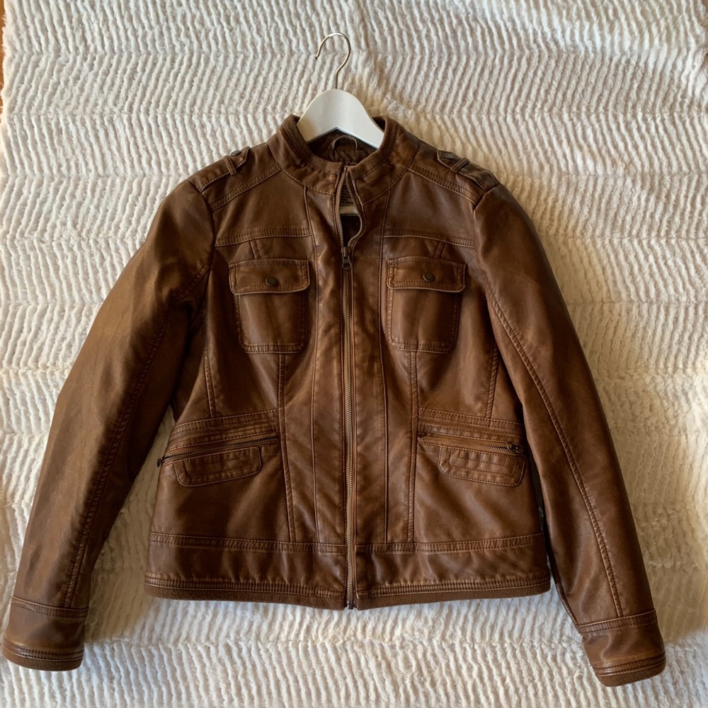 Sonoma Faux Leather Jacket